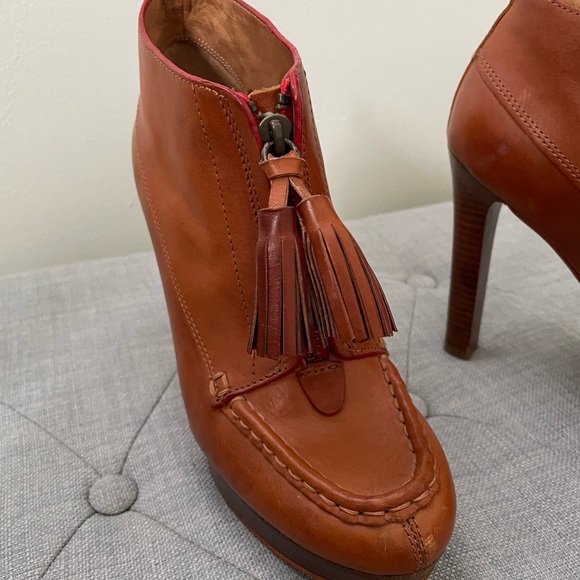 Coach Cary Leather Boots - Picture 1 of 5